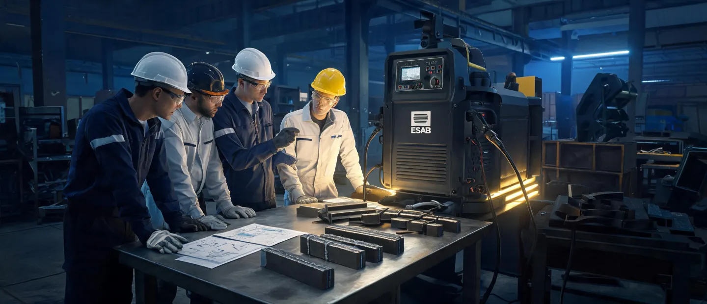 ESAB welding engineering team