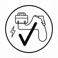 Electrical safety badge