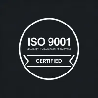 ISO 9001 quality badge